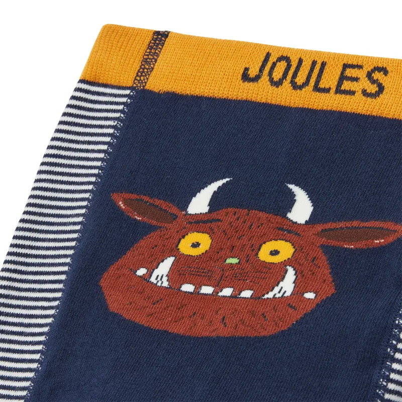 Joules Gruffalo Lively 2 Pack Leggings - Navy Gruffalo-2